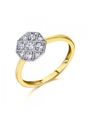 LeCarré anillo Oro Diamante