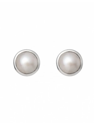 Styliano pendientes de plata y perlas